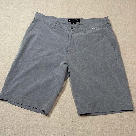 Travis Mathew Hybrid Shorts Mens Sz 33 Lightweight 10” Golf Stretch Active - Picture 1 of 7